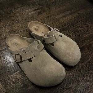 Birkenstock Suede Sandals - Size 42